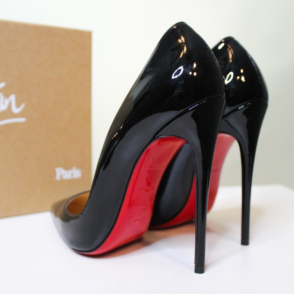 Christian Louboutin So Kate 120 Patent Leather Pumps